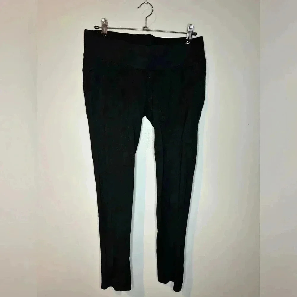Women’s Black Stretchy Isabel Maternity Pants Size Medium